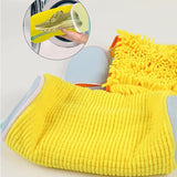 Microfiber Shoe Washing Machine Bag – Anti-Deformation Chenille Laundry Pouch