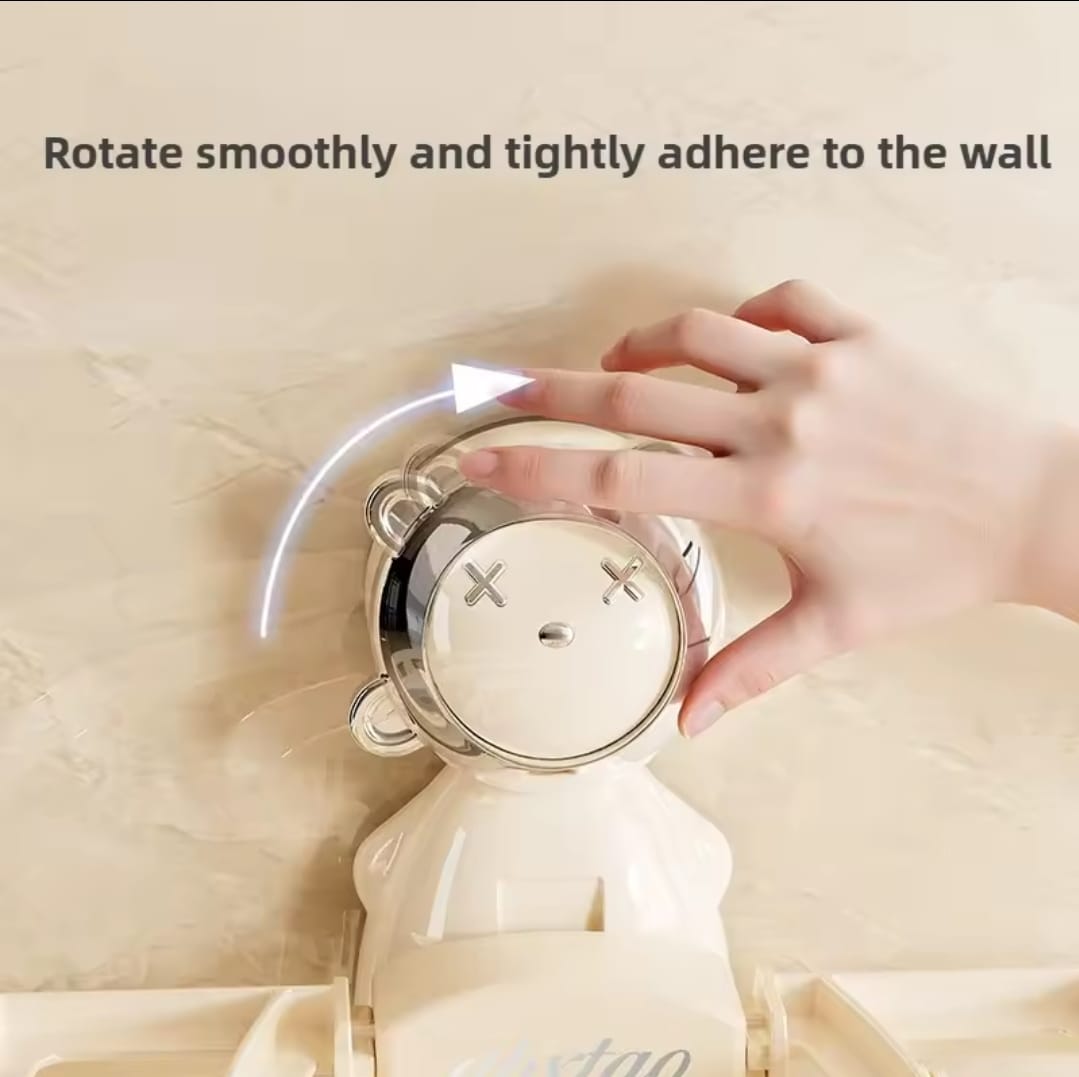 Wall Mounted Clothes and Socks Rack Space Saving Laundry Organizer.