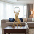 European Luxury Crystal Ball with Stand Decorative Centre Piece Figurines