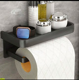 Carbon Steel Toilet Paper Holder with Easy Installation