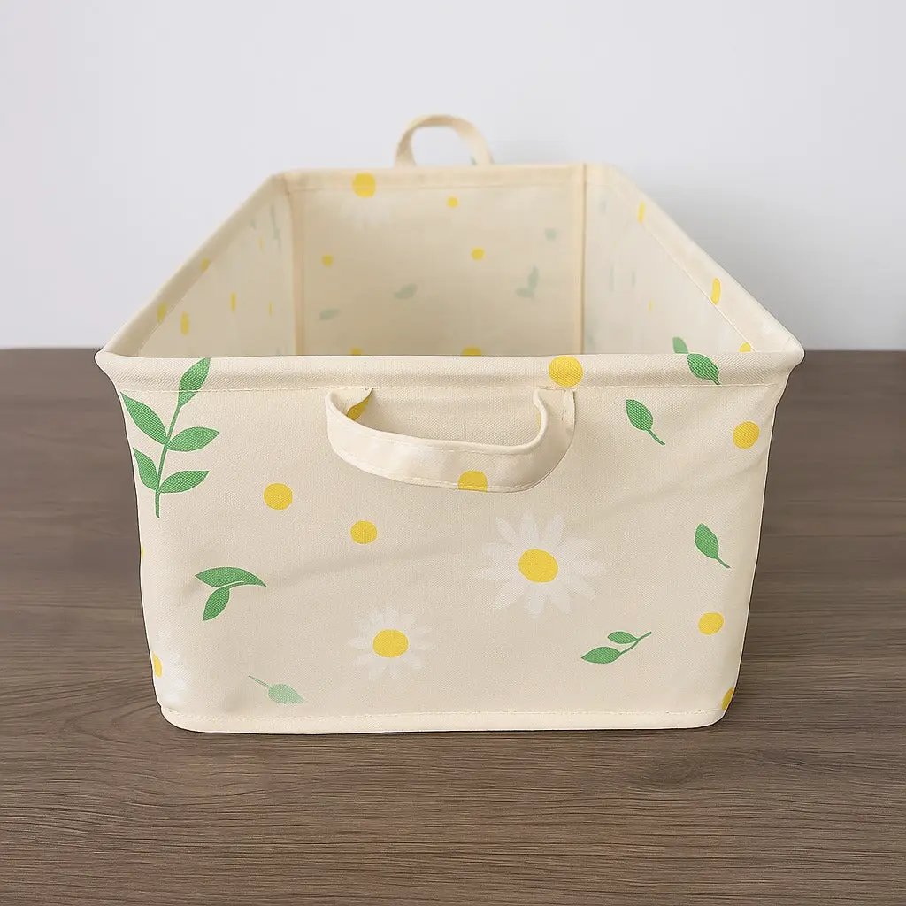 Daisy Print Fabric Closet Organizer Closet Organizer Closet Organizers