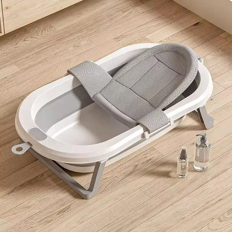 7 in 1 Foldable Baby Bathtub Set with Inbuilt Thermometer Bathtubs