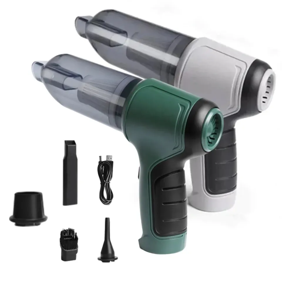 2 in 1 Wireless Car Vacuum Cleaner High Suction & Portable Handheld Dust Remover