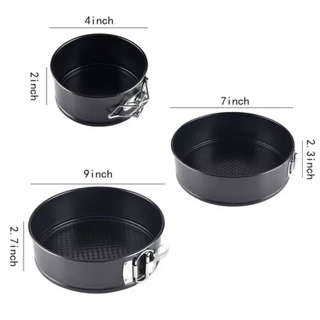 Non Stick Round Cake Mold Perfect for Baking Even & Easy Release Cakes- Furaha Finds Kenya