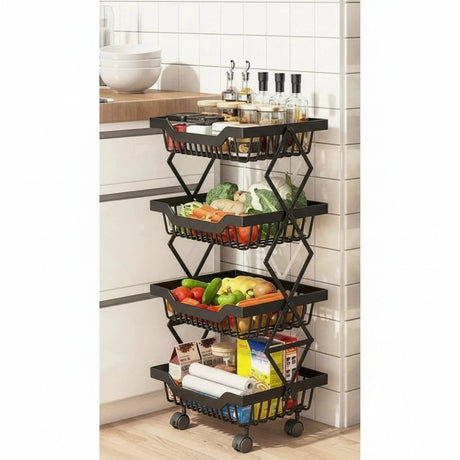Collapsible 5-Tier Multipurpose Organizer Kitchen appliances