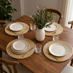Woven Table Mats Set of 6 Table mat Placemats