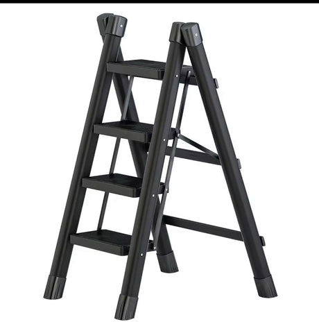 4 Steps Portable Folding Ladder with Strong Load Bearing Capacity