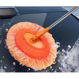 Chenille Telescopic Cleaning Mop 360° Rotating Wet & Dry Mop