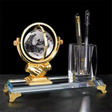 Furaha Finds Eagle Globe Pen Holder Set