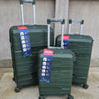 3 in 1 Luxurious Unbreakable PP Suitcase Set – Sleek, Strong & Stylish