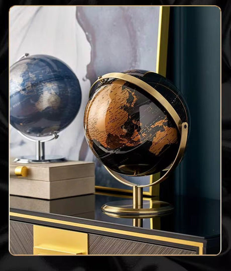 Furaha Finds Rotating Retro World Globe