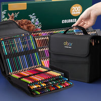 200 Slot Colored Pencil Storage Bag