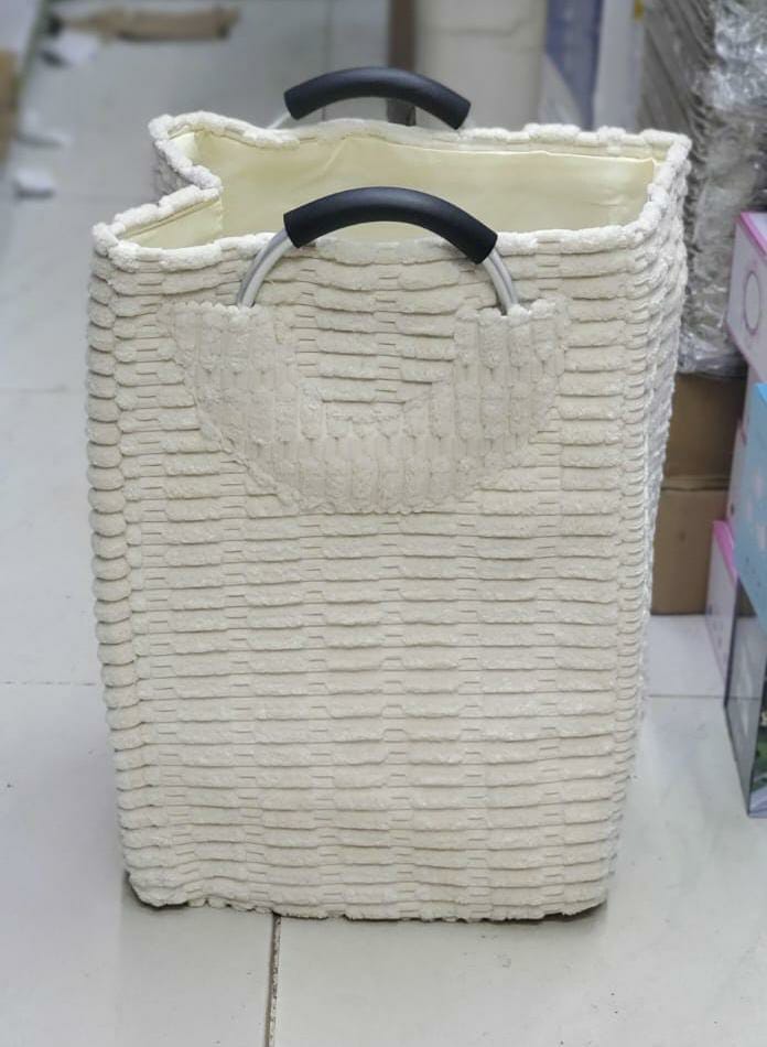 Foldable Laundry Baskets with Handles for Clothes, Toys & Linen Storage