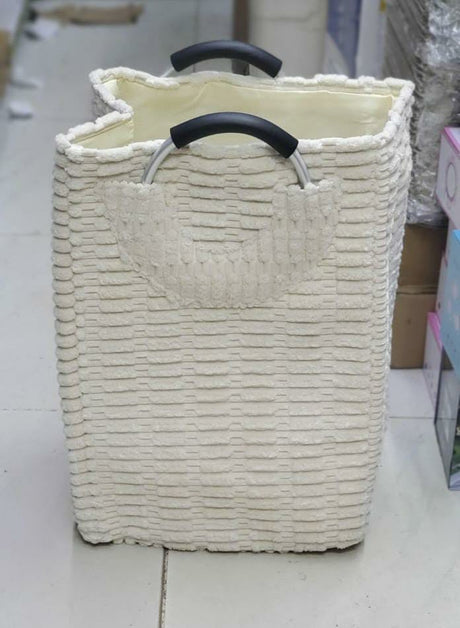 Foldable Laundry Baskets with Handles for Clothes, Toys & Linen Storage