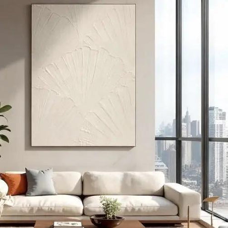 Minimal Textured Wall Art Home & Garden Visual Artwork