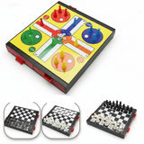 3-in-1 Magnetic Games Set Board games Board Games