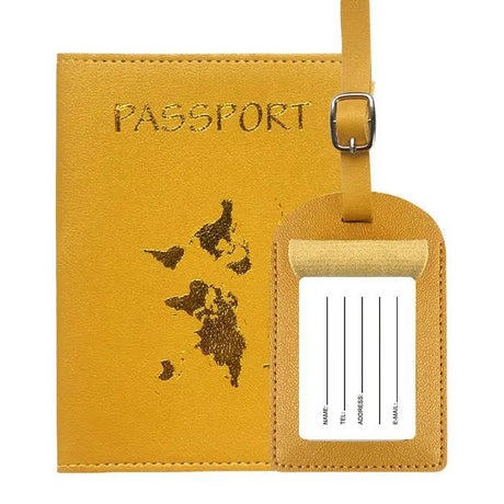 Passport Holder With Luggage Tag Passport holder Luggage Tags