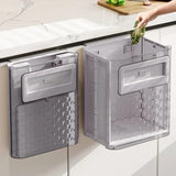 Wall Mounted Kitchen Trash Can – Space-Saving Odor-Controlled Bin with Lid- Furaha Finds Kenya