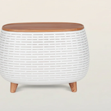 7 Colors Wood Grain Ultrasonic Aromatherapy Diffuser 400ml with Remote Colour light Ultrasonic Diffusers