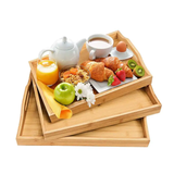 3in1 Bamboo Serving Trays Set 
Eco-Friendly Nested Design
Perfect for Dining, Entertaining, or Decor