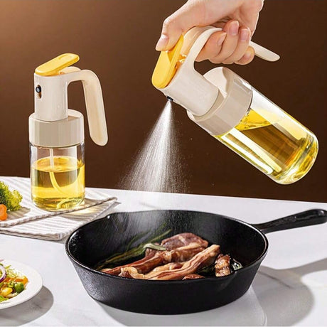 Oil Spray Bottle 250ml Glass Bottle for Cooking Oil, Vinegar & Dressings.- Furaha Finds Kenya