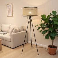Rattan Floor Lamp Floor lamp Lamps