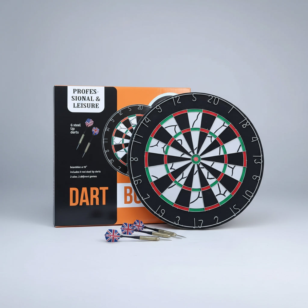 18-Inch Double-Sided Flocked Dart Board Set Dart board Dartboards