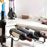 Metallic 4 Slot Durable Wine Holder Wine holder Wine Bottle Holders