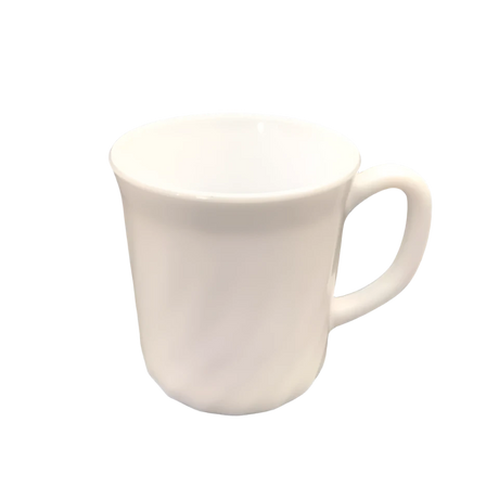 36pcs Set 29cl White Plain Mugs | Elegant 290ml Porcelain Mugs for Coffee, Tea, and Hot Beverages- Furaha Finds Kenya