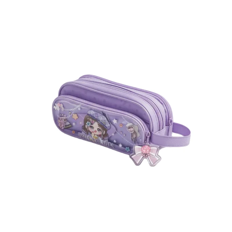 Large Capacity 3 Layer Portable Pencil Pouch Waterproof Stationery Pen & Pencil Cases