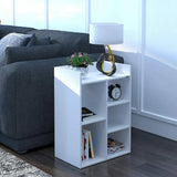 Wema Cube Bookshelf & Décor Stand | Stylish Particle Board Storage Organizer | Wema Cube Bookshelf & Décor Stand | Stylish Particle Board Storage Organizer | 60 x 25 x 70 cm (L x W x H)