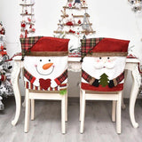 Christmas Chair Covers for Dining Room - Dinner Chair Back Covers