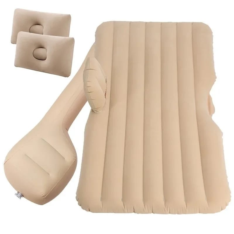 Portable Inflatable Car Back Seat Bed with Pump