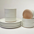 Premium Quality Bowls and Plates Set – 12-Piece Dining Set (6 Plates & 6 Bowls) dinner ware Dinnerware Sets