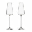 Wavy Long Stem Champagne & Wine Glasses Kitchen & Dining Champagne Glasses