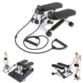 High Quality Mini Stepper with Resistance Bands – LCD Monitor Compact Home Gym Equipment stair climbers and steppers Stair Steppers