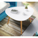 Amazing Wood Triangle Side Table