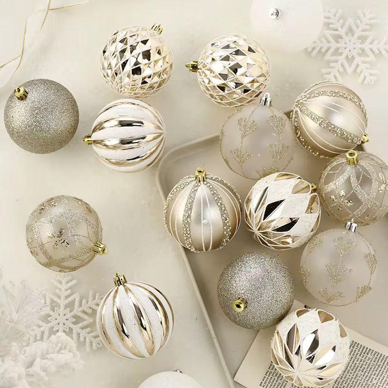 16 pcs Set Christmas Ball - 8cm