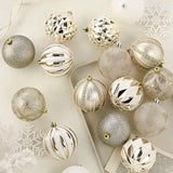 16 pcs Set Christmas Ball - 8cm
