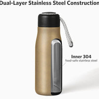 420ml Stainless Steel Flask with String Strap Vacuum flask Flasks